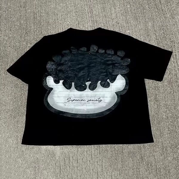 Vintage Streetwear Big Face Graphic Tee™