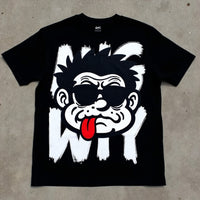 Vintage Streetwear Big Face Graphic Tee™